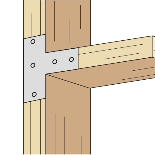 ２×４材用Ｔ字　２バイ用