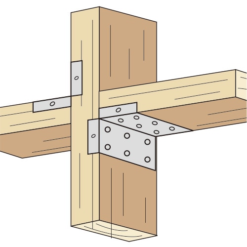 ２×４ラクラク取付Ｌ字　バイ６用