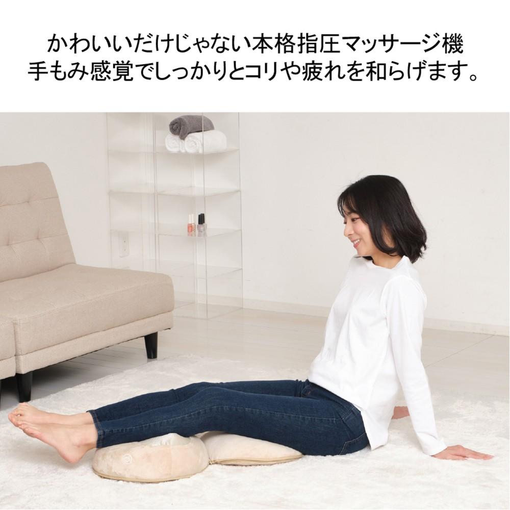 クロシオ　マッサージクッション　プチシフォン　９００６９　ベージュ