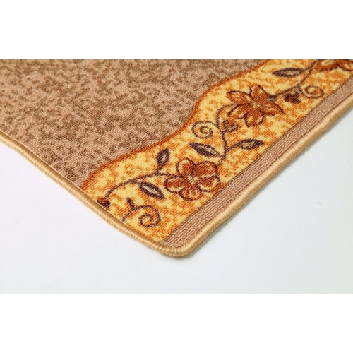 イケヒコ・コーポレーション(IKEHIKO) 　廊下敷　ナイロン１００％　『リーガ』　ベージュ　約６７×１８０ｃｍ　滑りにくい加工 ベージュ