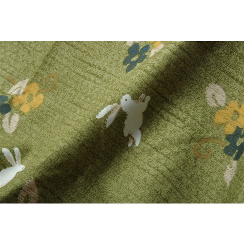 イケヒコ・コーポレーション(IKEHIKO) 　和柄　こたつ布団カバー　長方形　『こよみ』　グリーン　約２１５×２５５ｃｍ グリーン 長方形