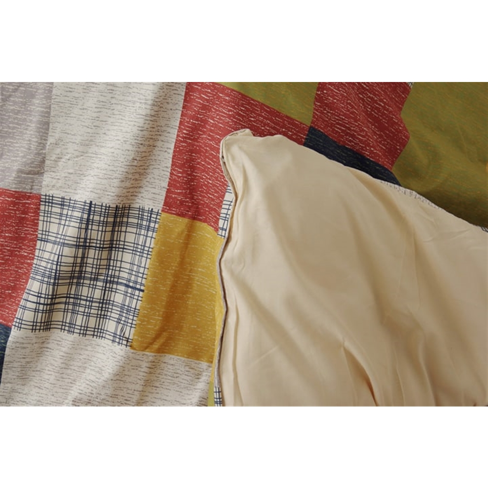 イケヒコ・コーポレーション(IKEHIKO)　こたつ布団 カバー正方形 洗える カバー カジュアル   マルチ 約195×195cm　「マルク カバー」