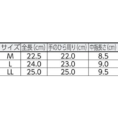 シモン　牛床革オイル加工手袋１０７ＰＷオイル　ＬＬ　107APWLL 107APWLL