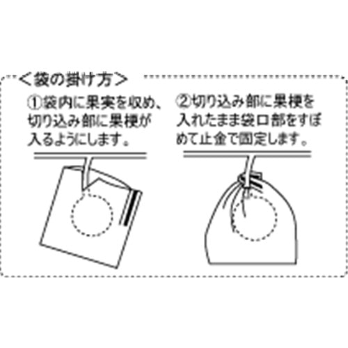 果実袋　リンゴ　１００枚入り リンゴ　１００枚入り