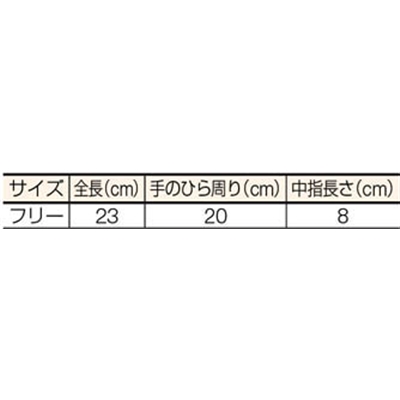 ■丸和ケミカル　特紡３本編軍手　剣　153 153