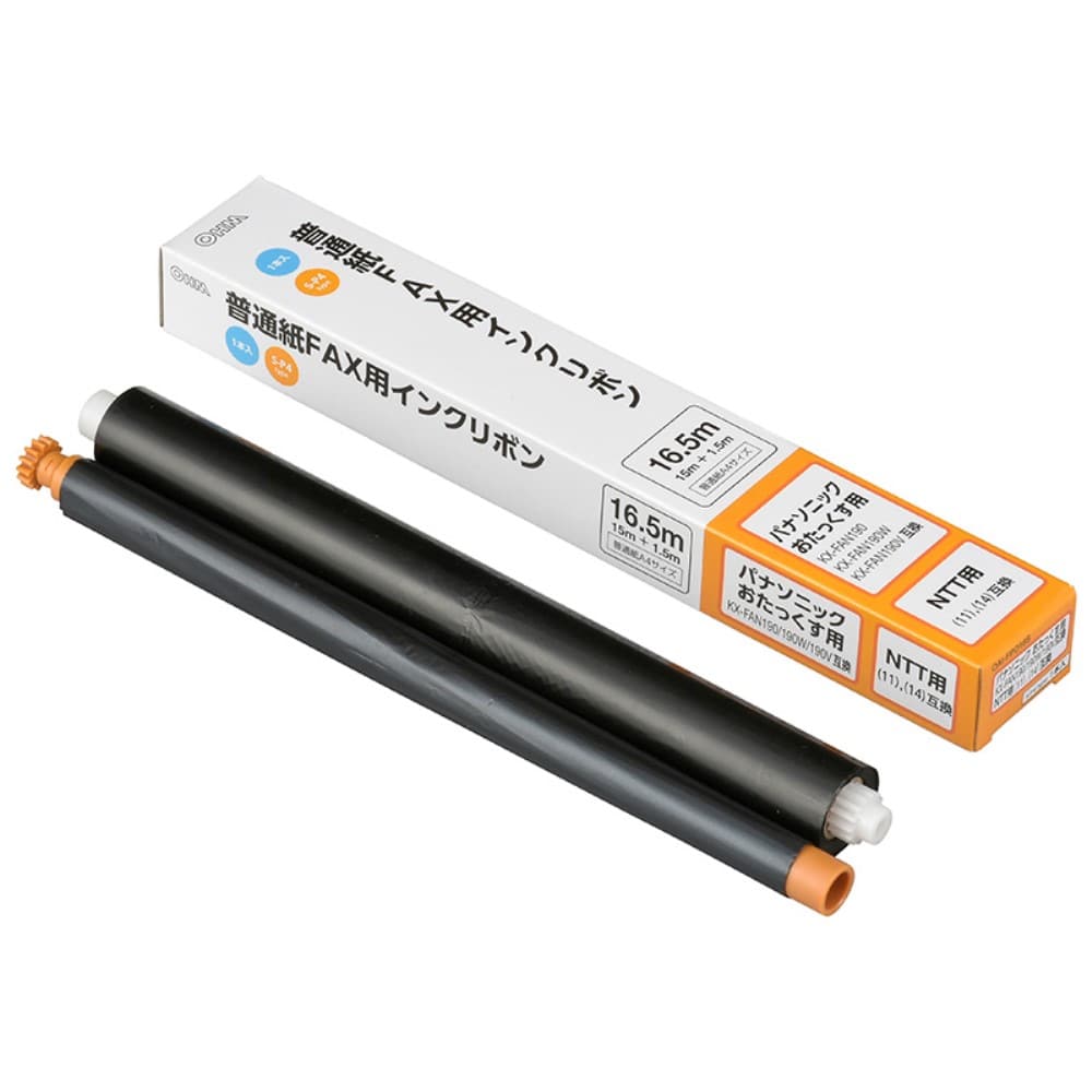 オーム電機　普通紙ＦＡＸ用インクリボンＳ－Ｐ４