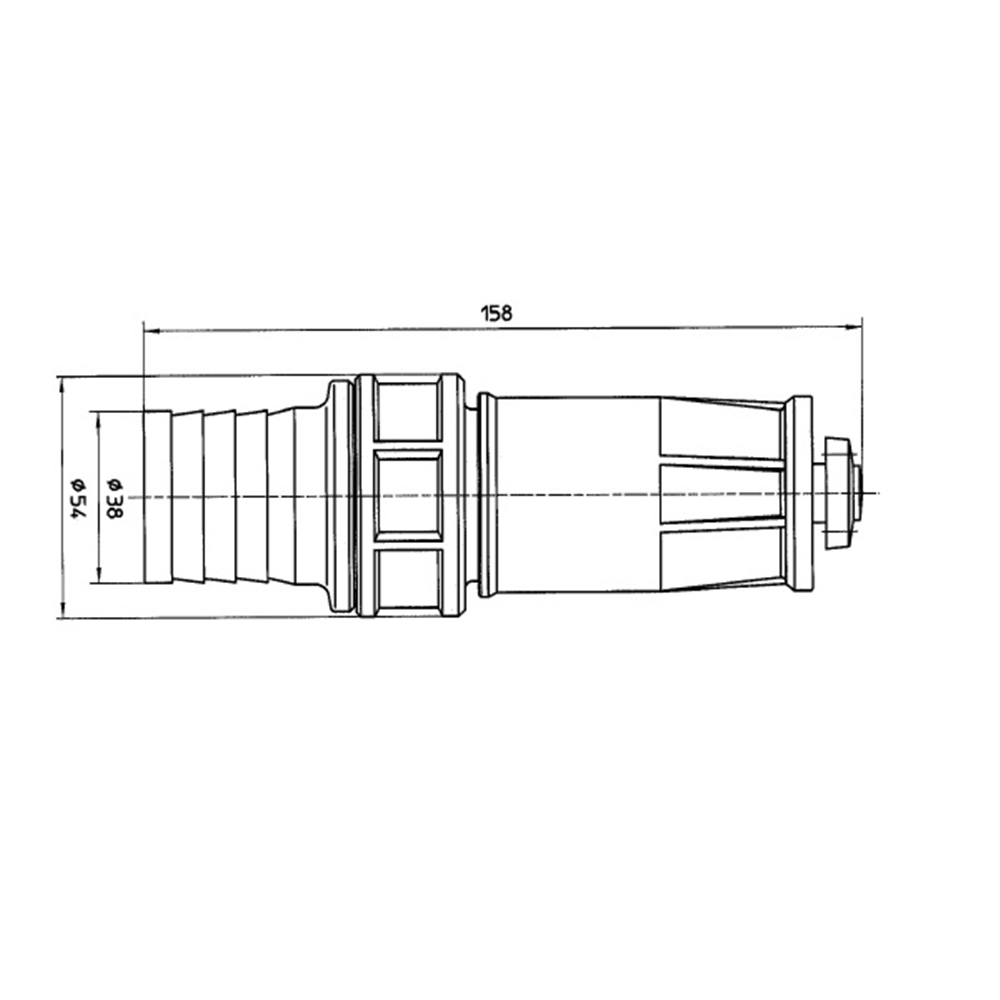 SANEI ロケットノズルN411-40 タイプ40