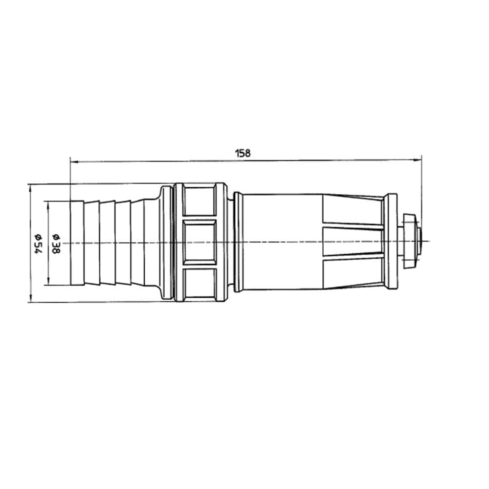 SANEI ロケットノズルN411-40 タイプ40