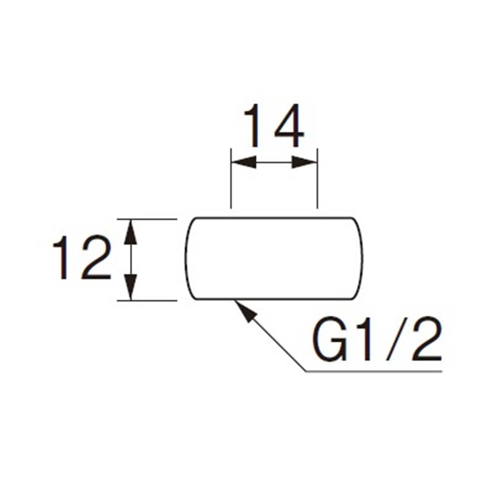 SANEI 止水栓用ナットJU32-12S-13