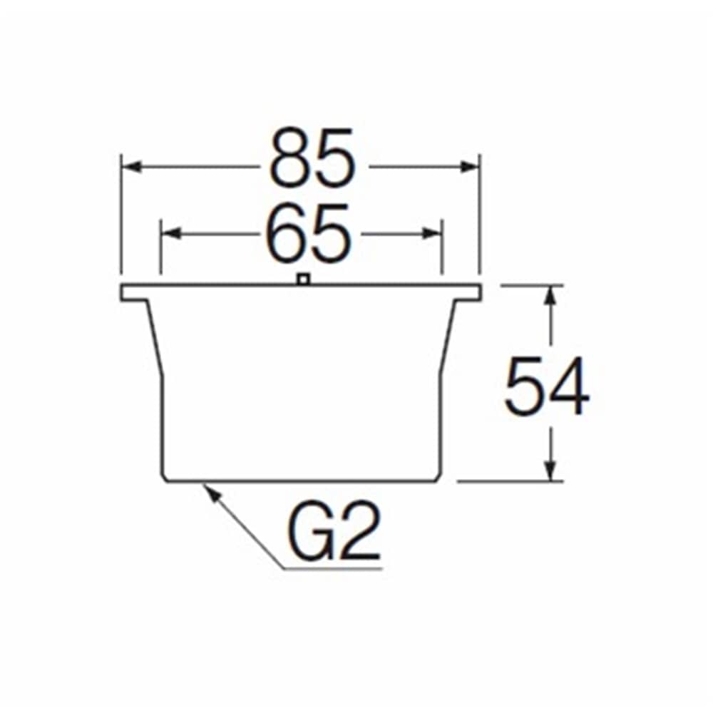 SANEI 親子共栓 H220-80 - 1