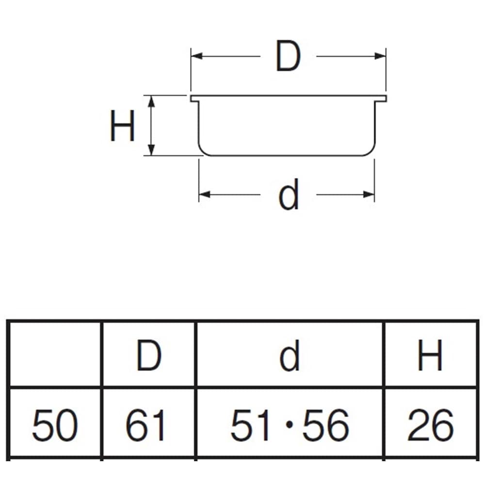SANEI ステンレス目皿H417B-50 呼び50