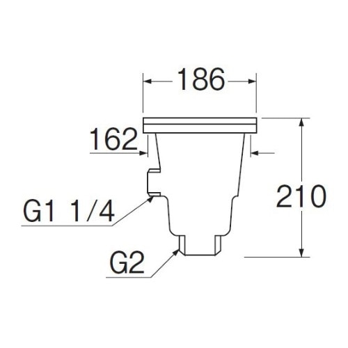 SANEI 流し排水栓H6521