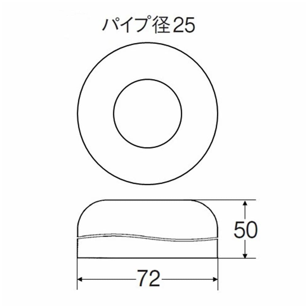 SANEI ワン座金H70-57-25X72X50