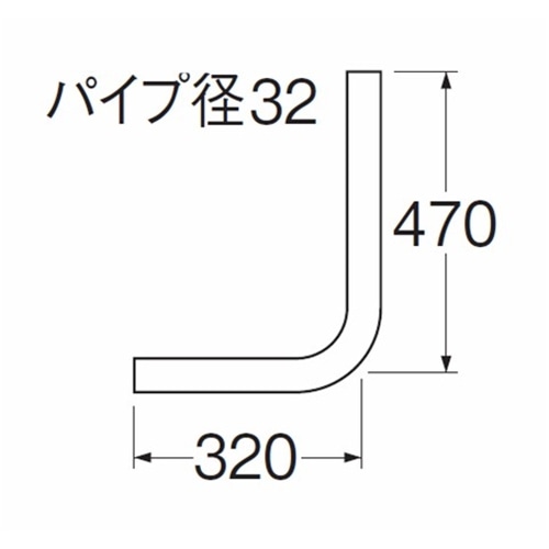 SANEI ロータンク洗浄管上部３２ｍｍH80-2-A H80-2-A