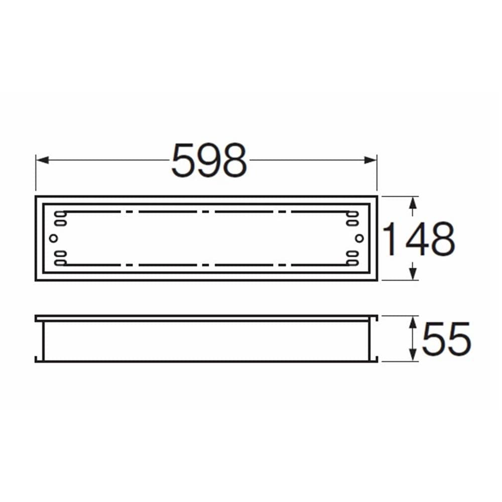 SANEI 排水溝H907-150X600 148Ｘ598mm