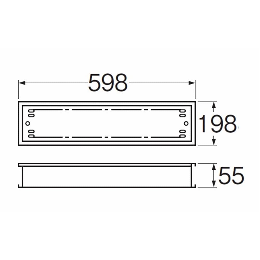 SANEI 排水溝H907-200X600 198Ｘ598mm