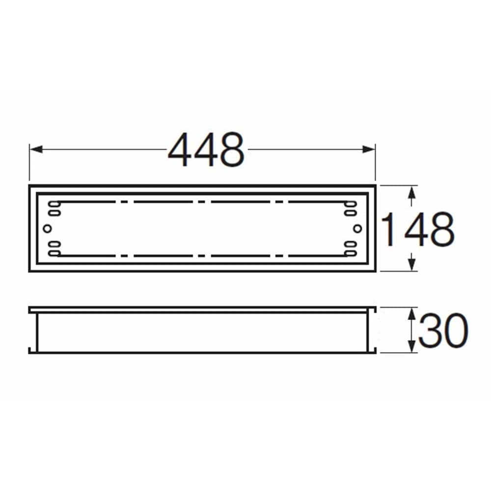 SANEI 排水溝（浅型）H907-S-150X450 148Ｘ448mm