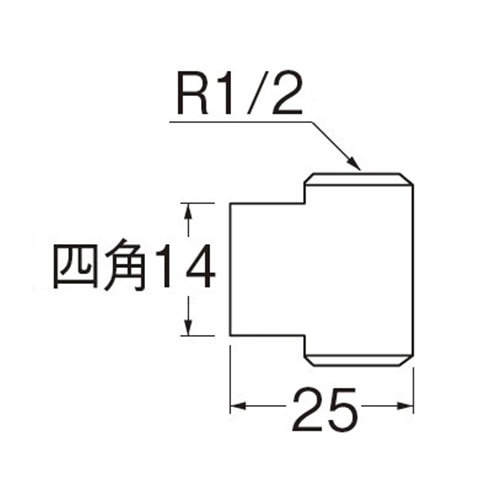 SANEI ステンレスプラグJTS760-13 R1/2