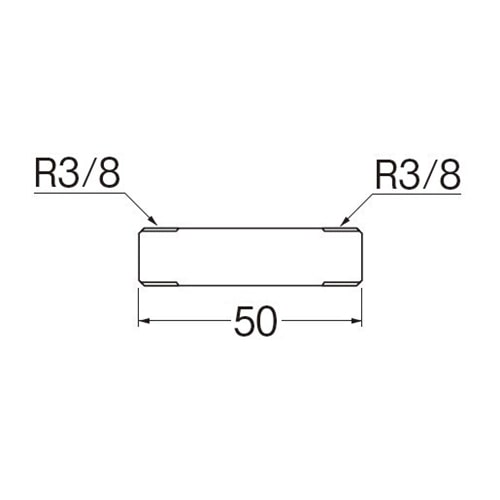 SANEI ステンレス長ニップルJTS205L-10X50 長さ50mm