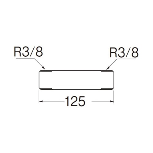 SANEI ステンレス長ニップルJTS205L-10X125 長さ125mm