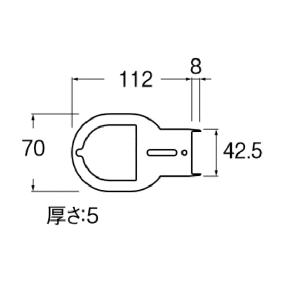 SANEI ウォールコーナー用スペーサーR58-3WF-13 呼び13用