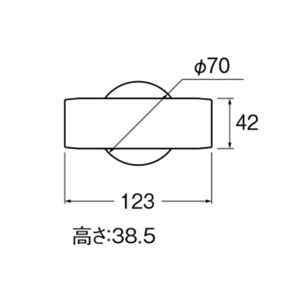 SANEI 壁貫通チーズカバーR58-7W-13 呼び13用