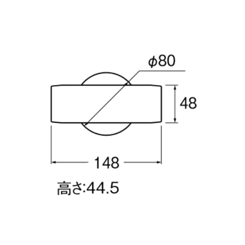 SANEI 壁貫通チーズカバーR58-7W-20 呼び20用