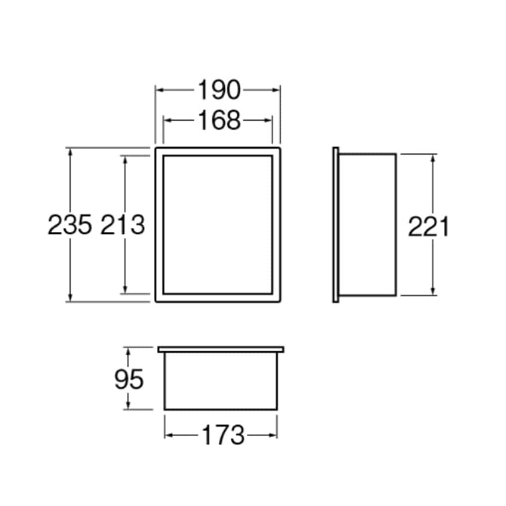 SANEI カギ付散水栓ボックス（壁面用）R81-1K-235X190: 住宅設備・電設・水道用品|ホームセンターコーナンの通販サイト