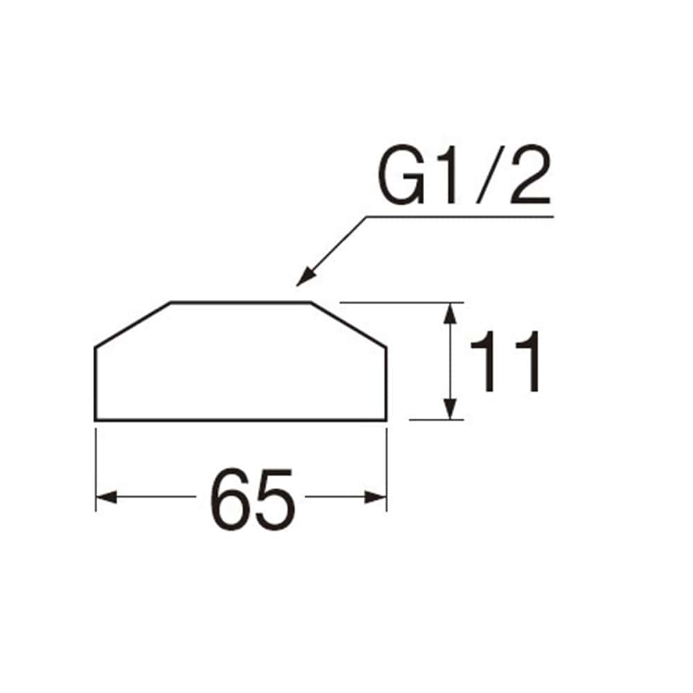 SANEI 偏心管用送り座金R531-13X65X10 外径65mm