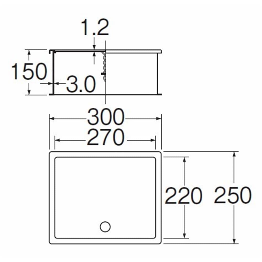 SANEI 散水栓ボックス（床面用）R81-5-250X300: 住宅設備・電設・水道用品|ホームセンターコーナンの通販サイト