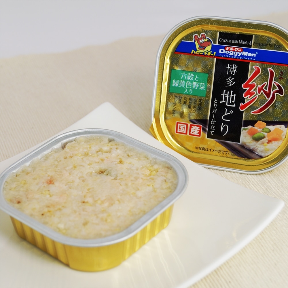 紗　博多地どり　六穀と緑黄色野菜入り　１００ｇ