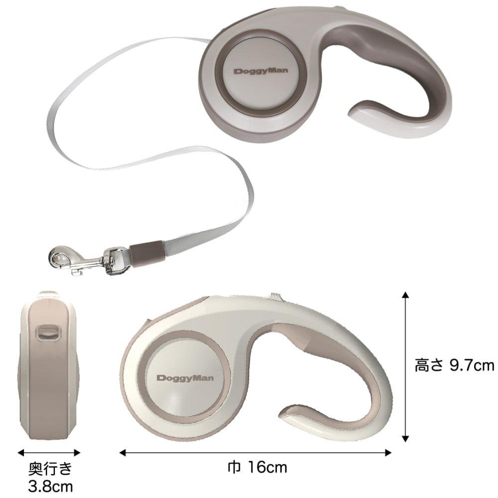 ドギーマンハヤシ　ドギーウォーカー　フラット　Ｓ　アイボリー アイボリー
