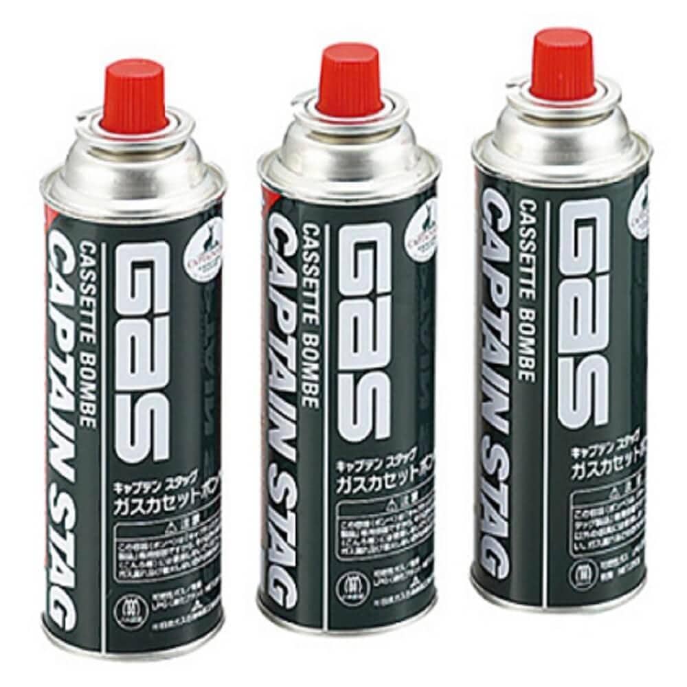 ガスカセットボンベ3本パック M-7621