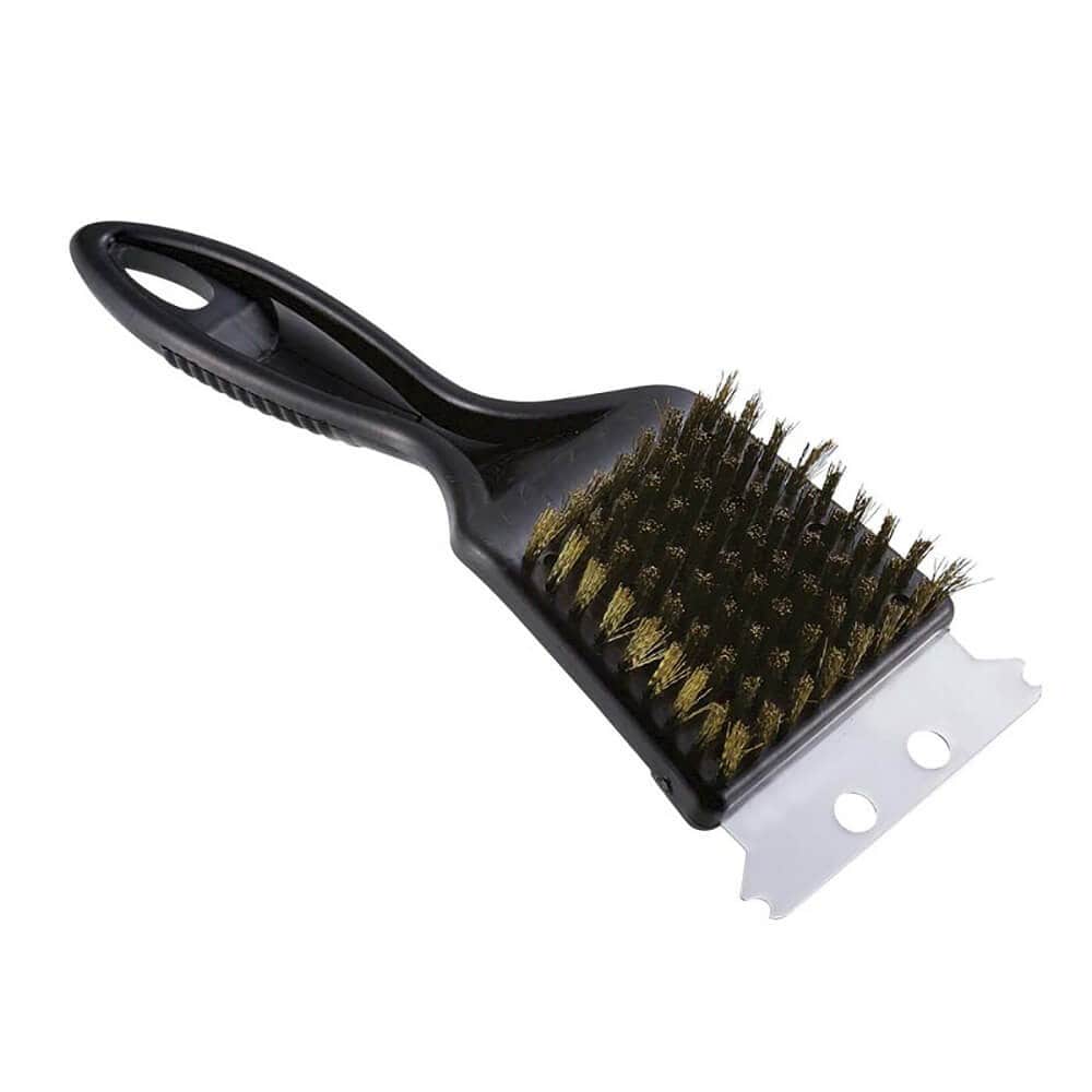 レスト 鉄板焼器･アミ用ブラシ(ブラック) M-7628