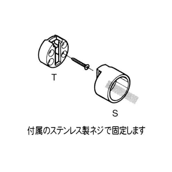 矢崎化工　イレクター　ジョイント　Ｊ‐１４１ＳＥＴ　アイボリー