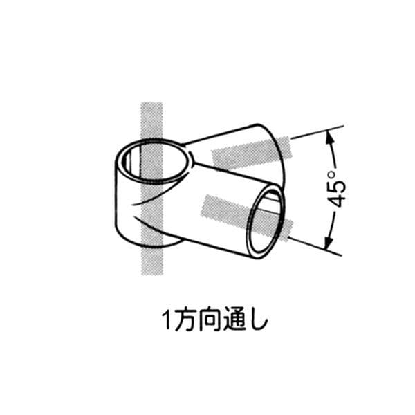 矢崎化工　イレクター　ジョイント　Ｊ－１２４Ｂ　ブラック