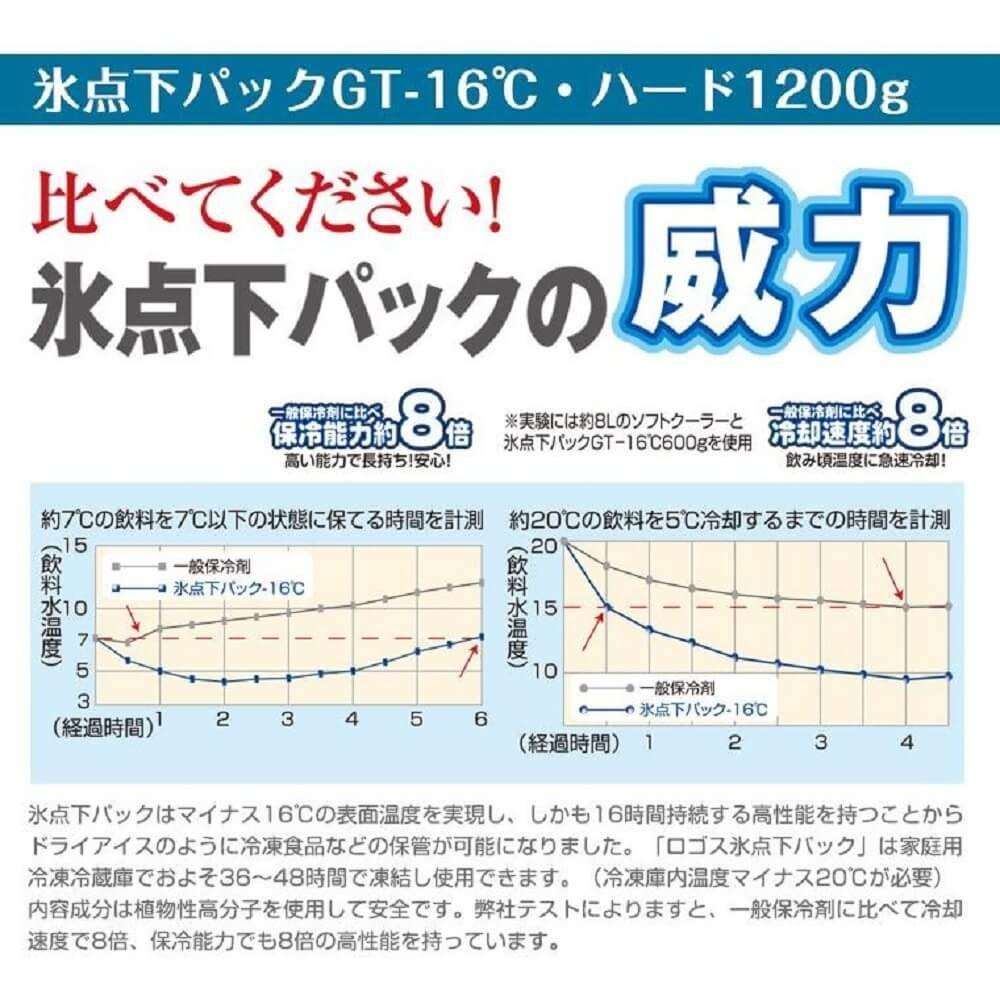 氷点下パックGT-16℃・ハード1200g ハード1200g