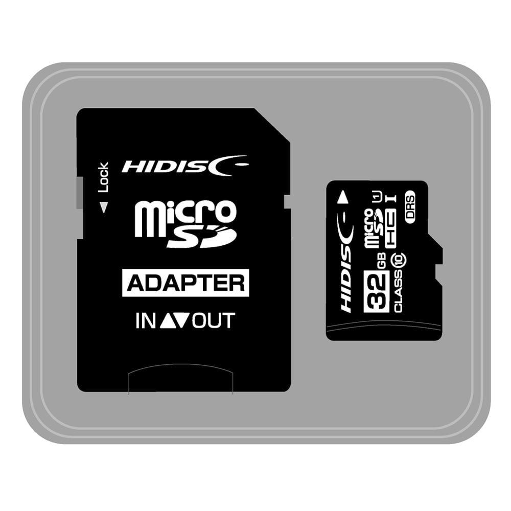 HIDISC データ復旧サービス付き　マイクロＳＤカード32GB　HDMCSDH32GCL10DS