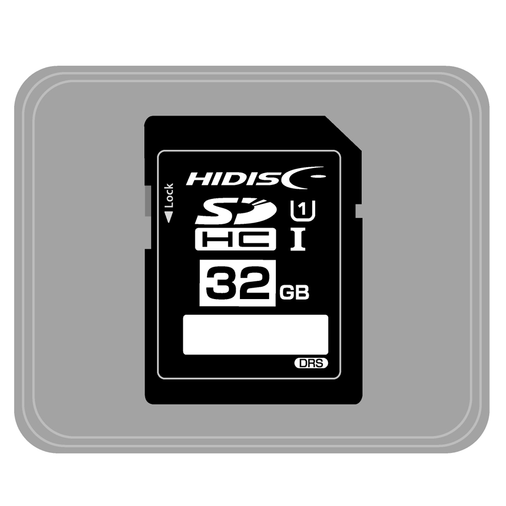 HIDISC  データ復旧サービス付き ＳＤカード32GB　HDSDH32GCL10DS