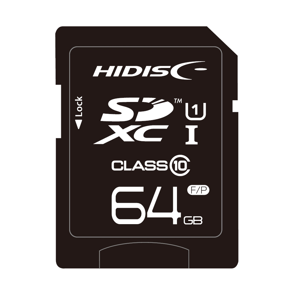 HIDISC ＳＤカード64GB　HDSDH64GCL10UIJP3