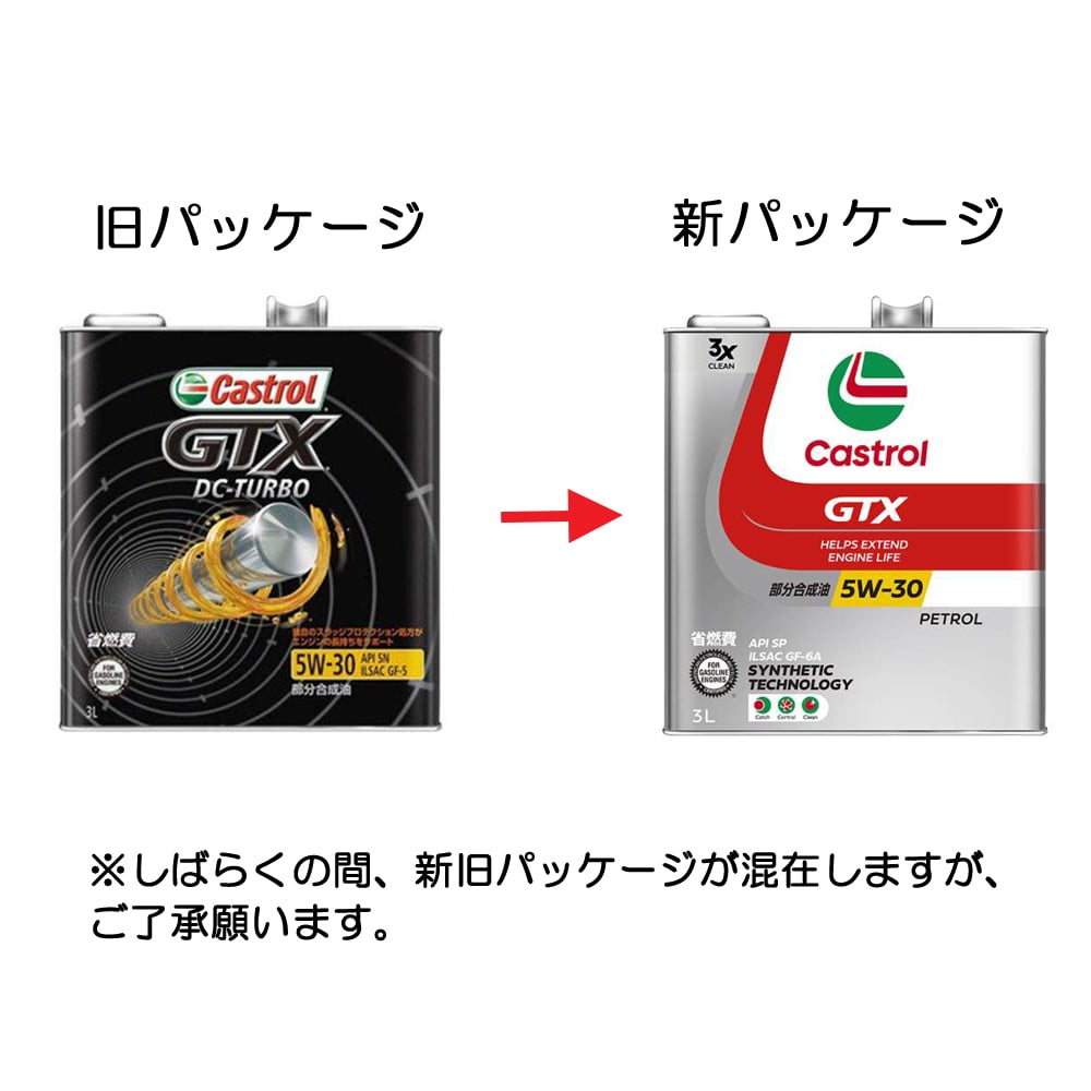 カストロール　ウルトラクリーン　５Ｗ３０　３Ｌ　ＳＰ／ＧＦ－６