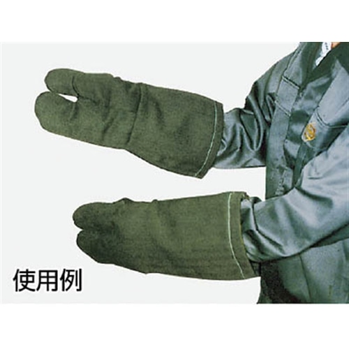 ■トラスコ中山(TRUSCO)　パイク溶接保護具　３本指手袋　PYR-T3 PYR-T3