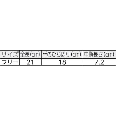 ■トラスコ中山(TRUSCO)　女性用　すべり止め手袋　１０Ｇ　TGAGW-10G TGAGW-10G