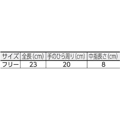 ■トラスコ中山(TRUSCO)　ＷＡＲＭすべり止め付裏起毛軍手　１２双組　TGW-835 TGW-835