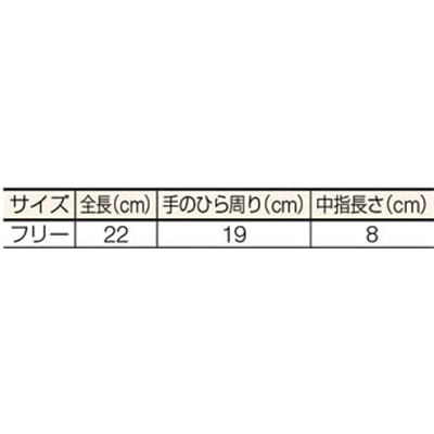 ■トラスコ中山(TRUSCO)　純綿作業手袋　フリーサイズ　DPM-JM DPM-JM