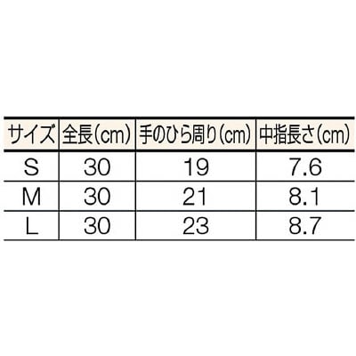 ■トラスコ中山(TRUSCO)　薄手高級手袋　Ｍサイズ　GTN-M GTN-M