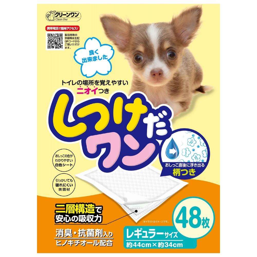石原紙業　クリーンワン　しつけだワン　ワイド　２４Ｐ　４８枚