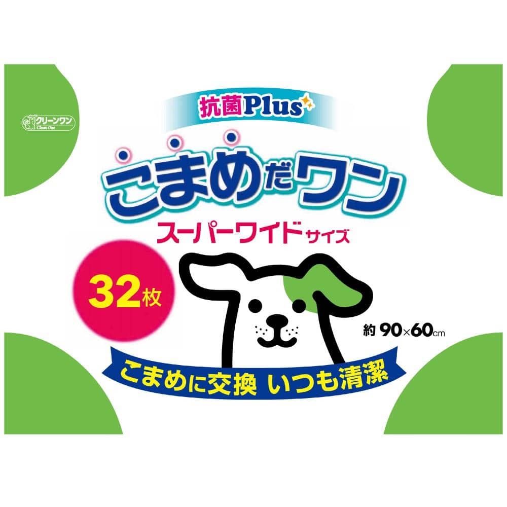 石原紙業　クリーンワン　こまめだワン　スーパーワイド　３２枚