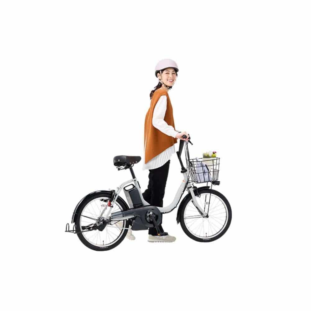 ２０インチ　PAS CITY-C　電動アシスト自転車　内装3段 バッテリーランプ　マットブラック マットブラック