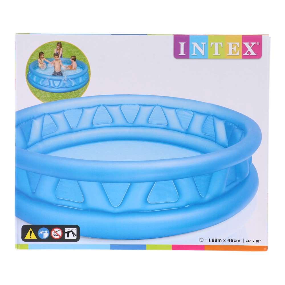 INTEX ソフトサイドプール 約188×46cm ブルー